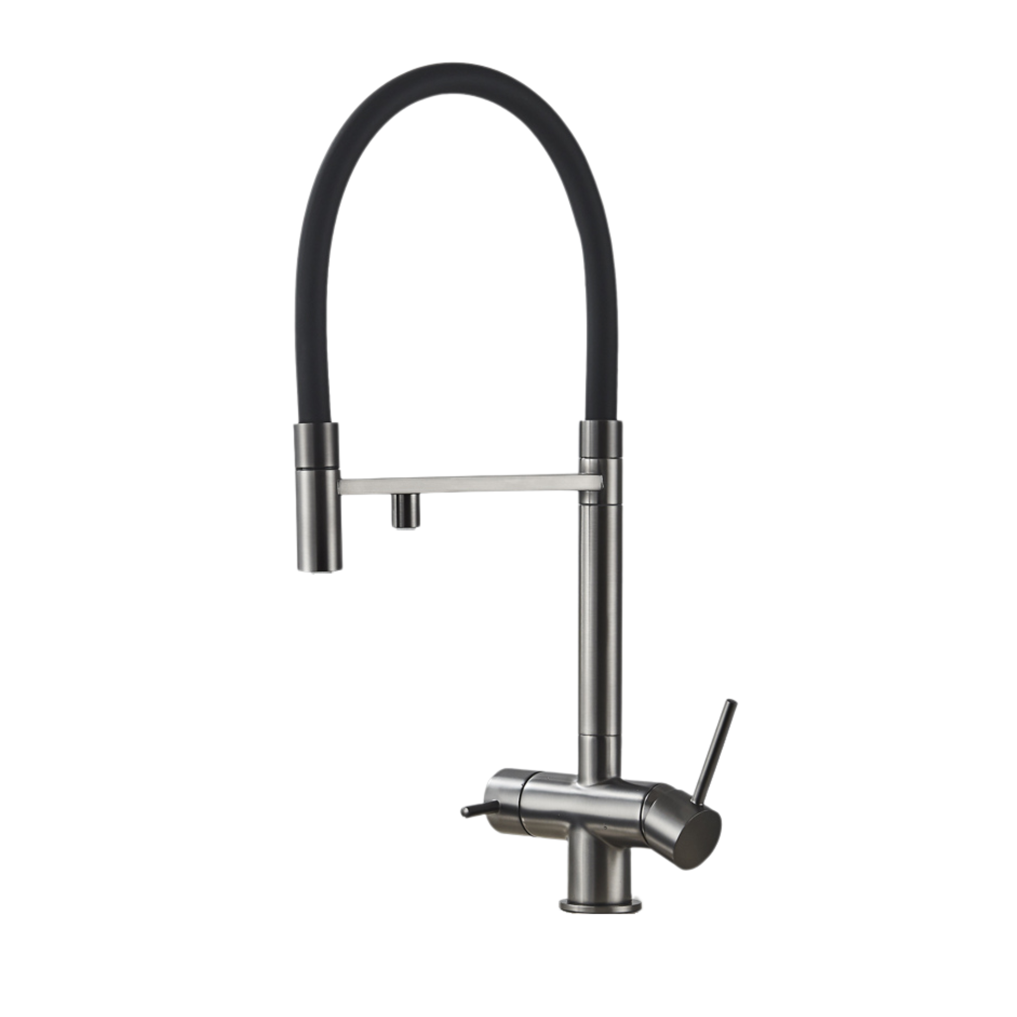 Robinet de cuisine douchette contemporain 3 voies en laiton FLORENCE