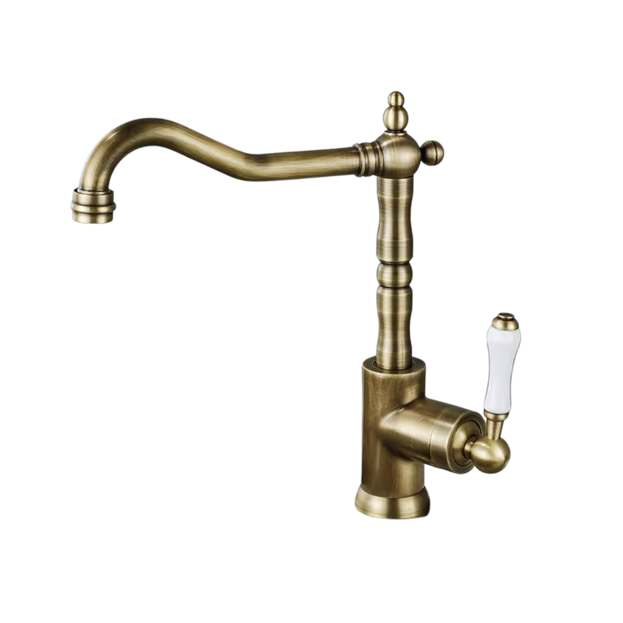 Robinet de cuisine vintage en Laiton TRADITION