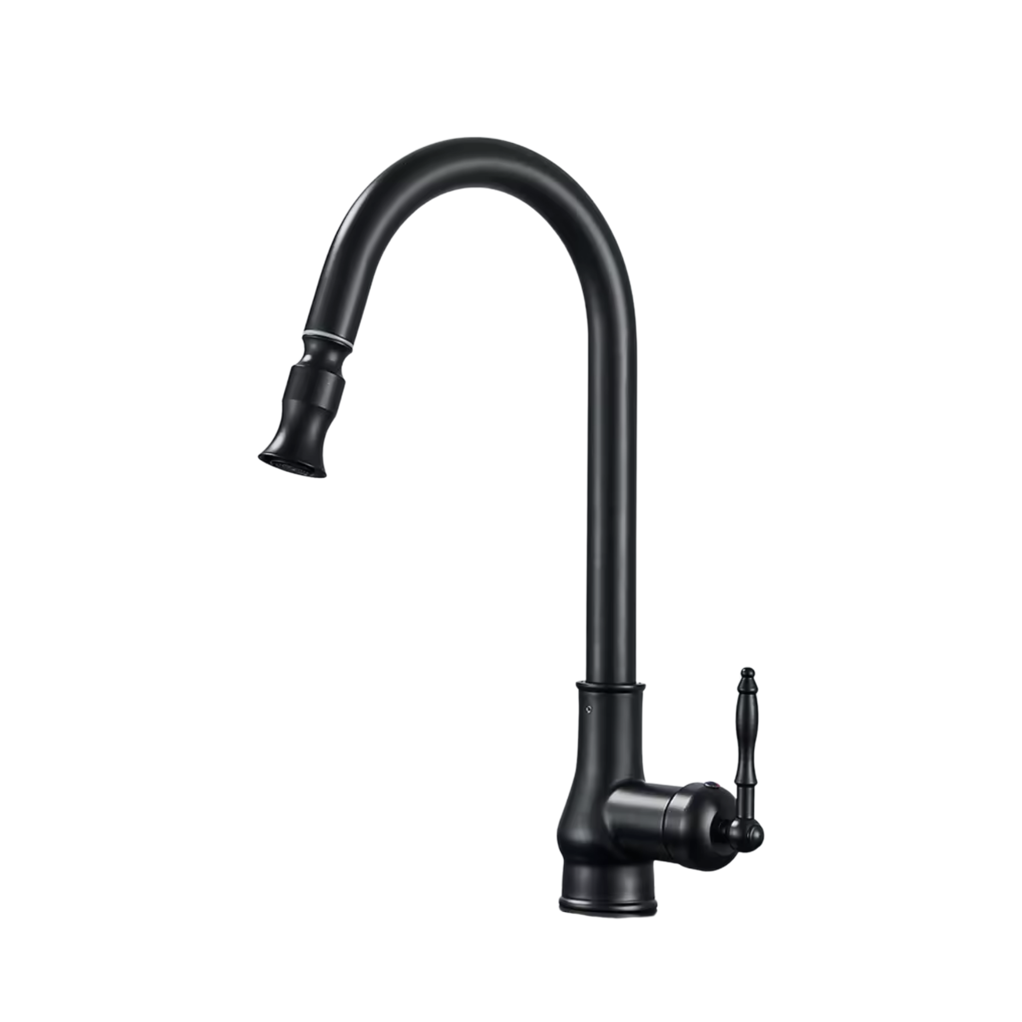 Robinet de cuisine douchette vintage en laiton ELENA