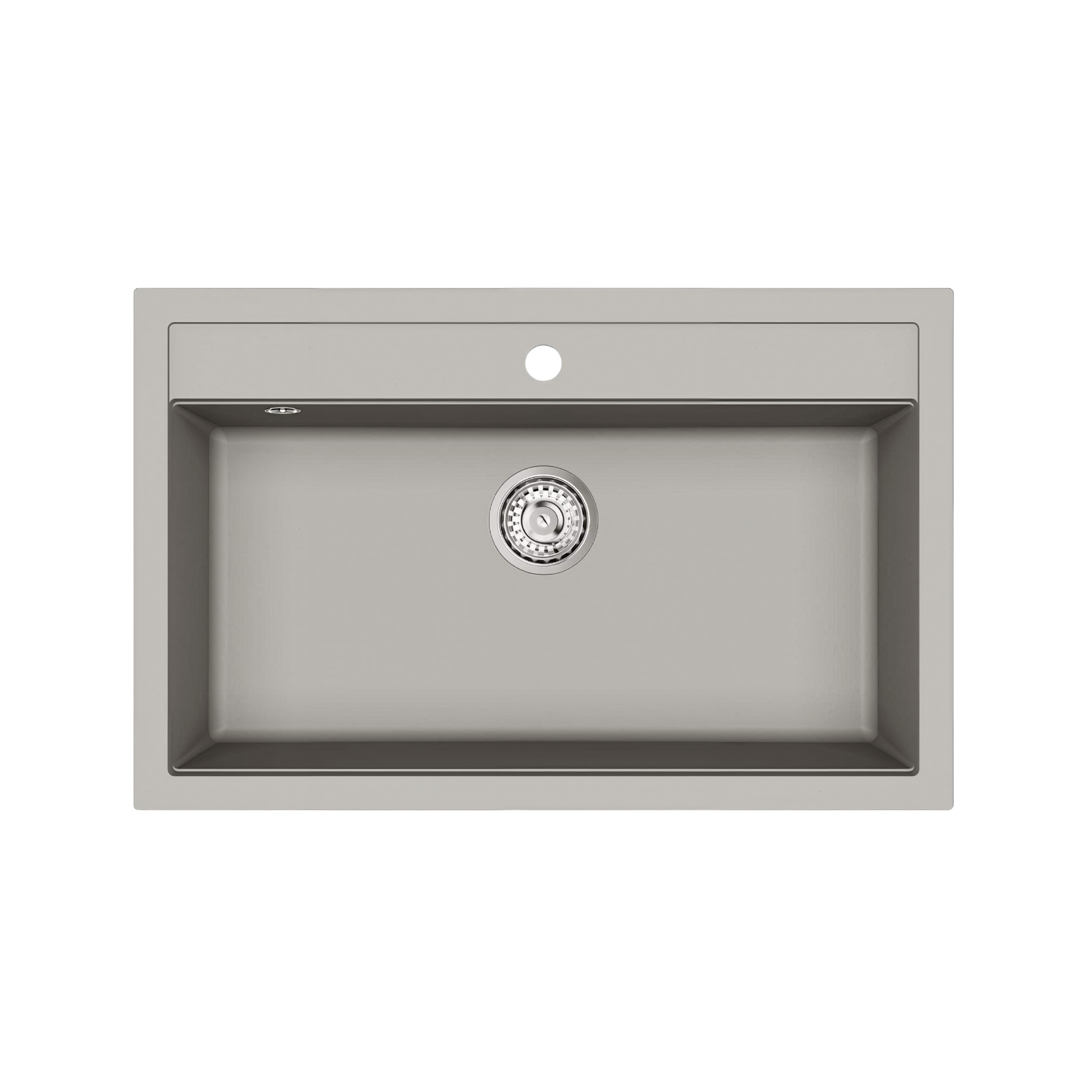 Evier de cuisine AURORA en granit composite, bac large et profond