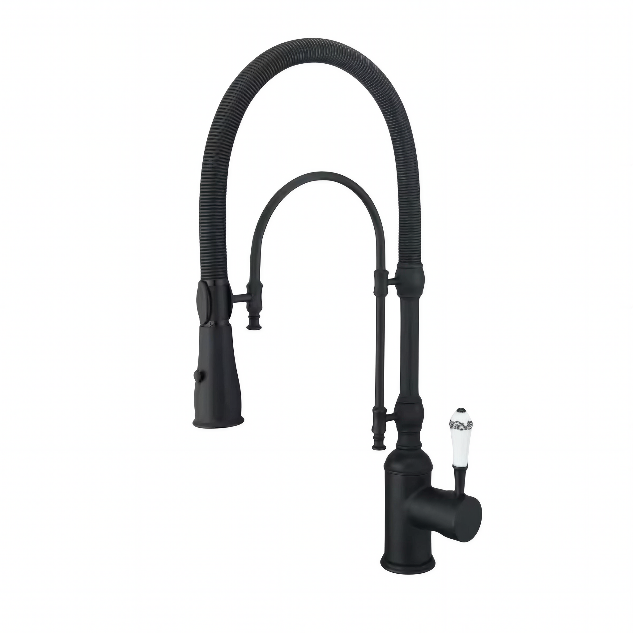 Robinet de cuisine douchette vintage en laiton HÉRITAGE