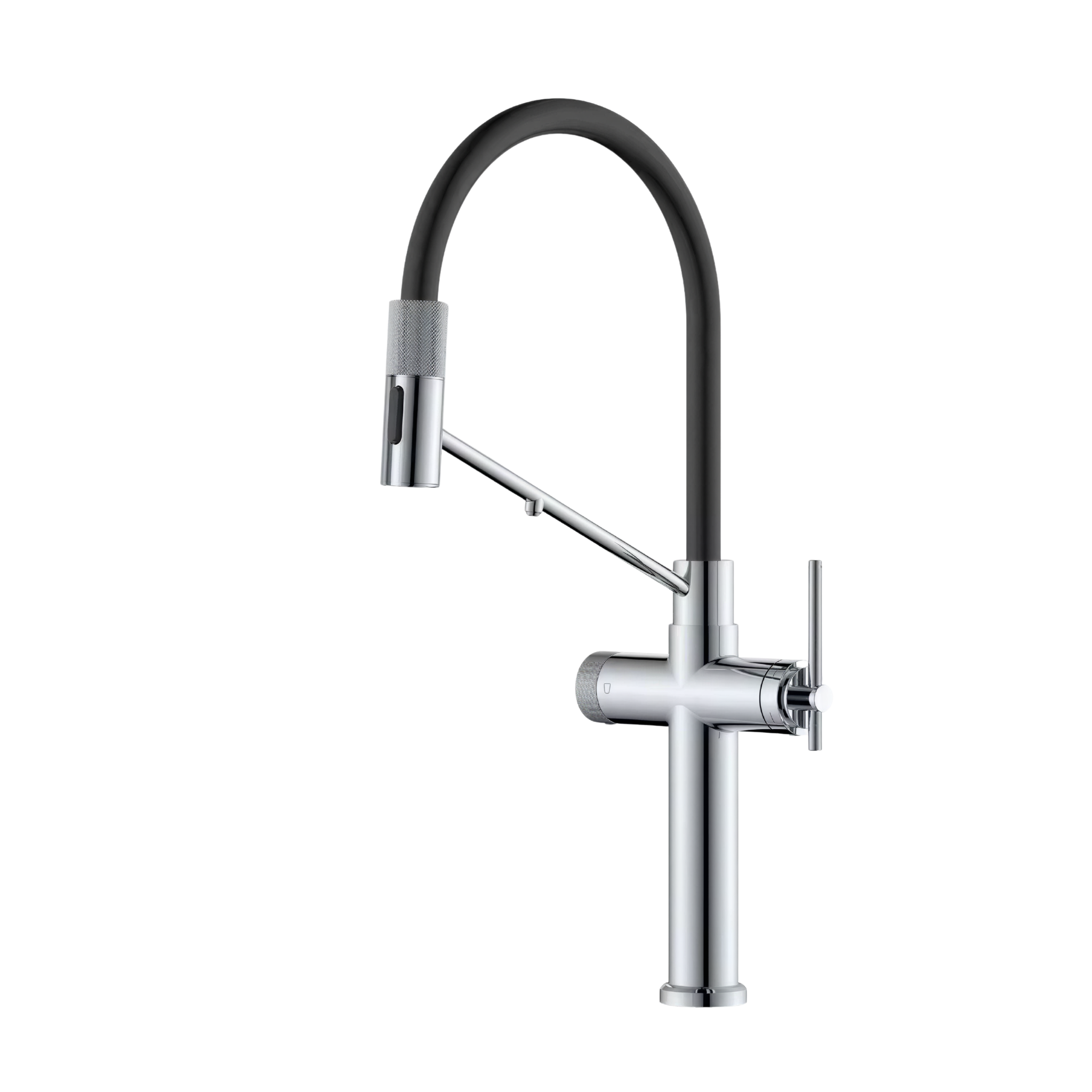 Robinet de cuisine douchette contemporain  3 voies en laiton PRESTIGE