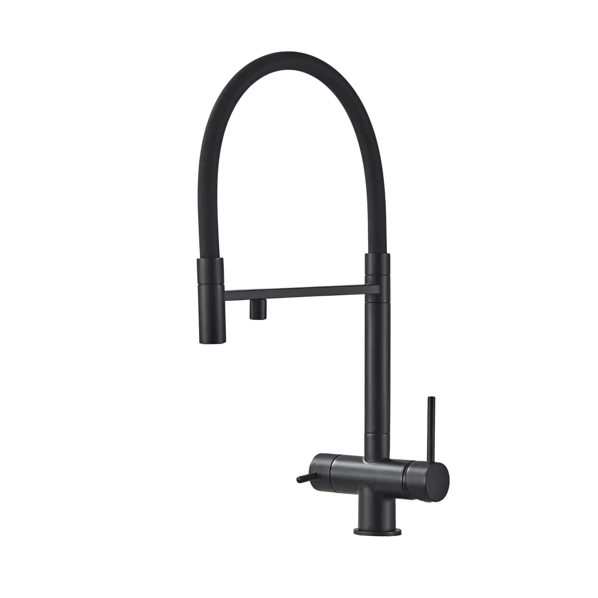 Robinet de cuisine douchette contemporain 3 voies en laiton FLORENCE