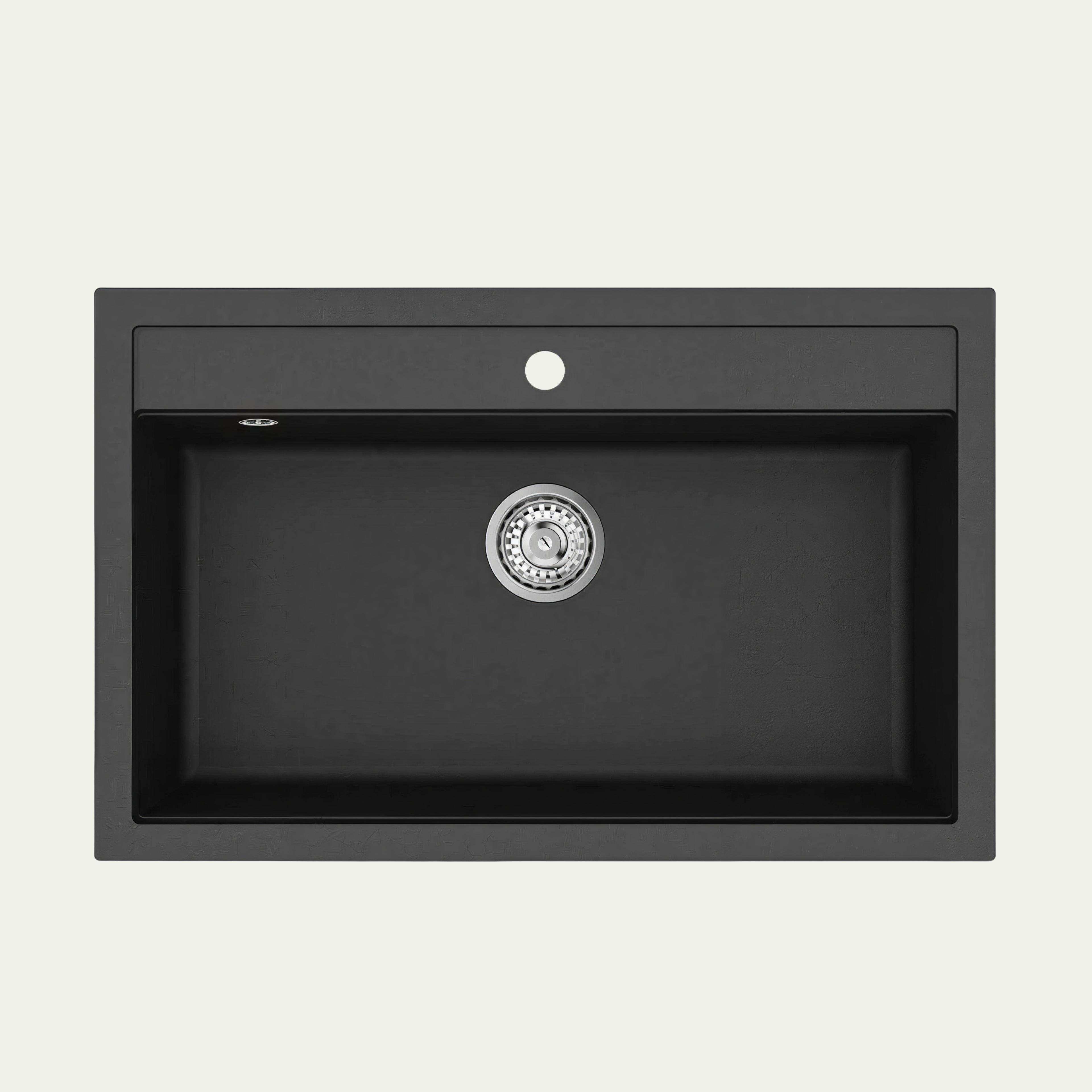 Evier de cuisine AURORA en granit composite, bac large et profond