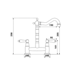 Robinet de cuisine vintage ISAURE