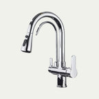 Robinet de cuisine douchette 3 voies architectural en laiton NORA