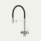 Robinet de cuisine douchette contemporain 3 voies en laiton FLORENCE