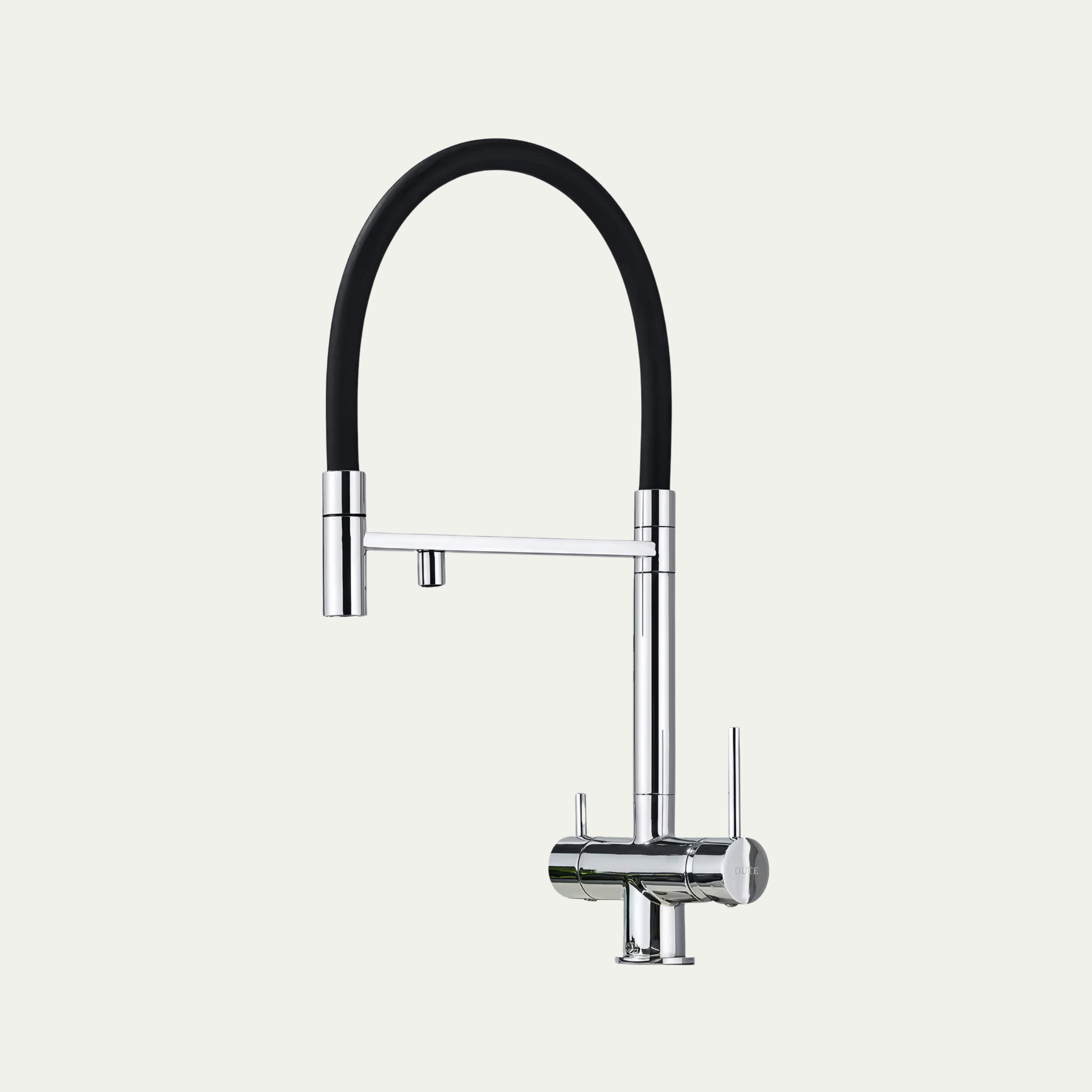 Robinet de cuisine douchette contemporain 3 voies en laiton FLORENCE