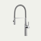 Robinet de cuisine douchette contemporain en laiton RIVAGE