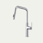 Robinet de cuisine douchette contemporain en laiton ÉLÉA