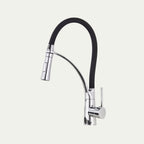 Robinet de cuisine douchette contemporain en laiton LINÉA