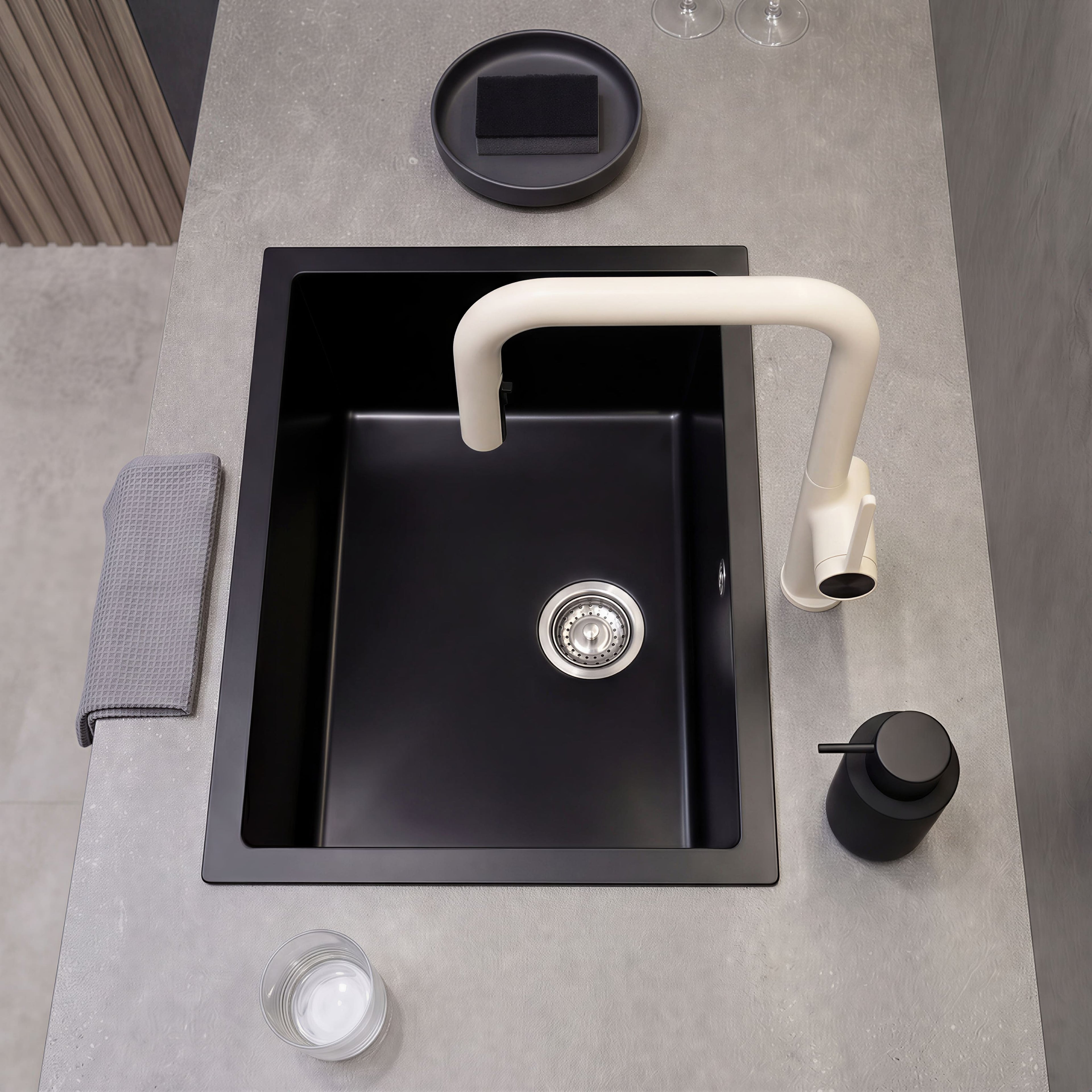 Robinet de cuisine douchette moderne ALBA