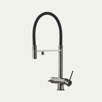 Robinet de cuisine douchette contemporain 3 voies en laiton FLORENCE
