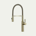 Robinet de cuisine douchette contemporain en laiton RIVAGE