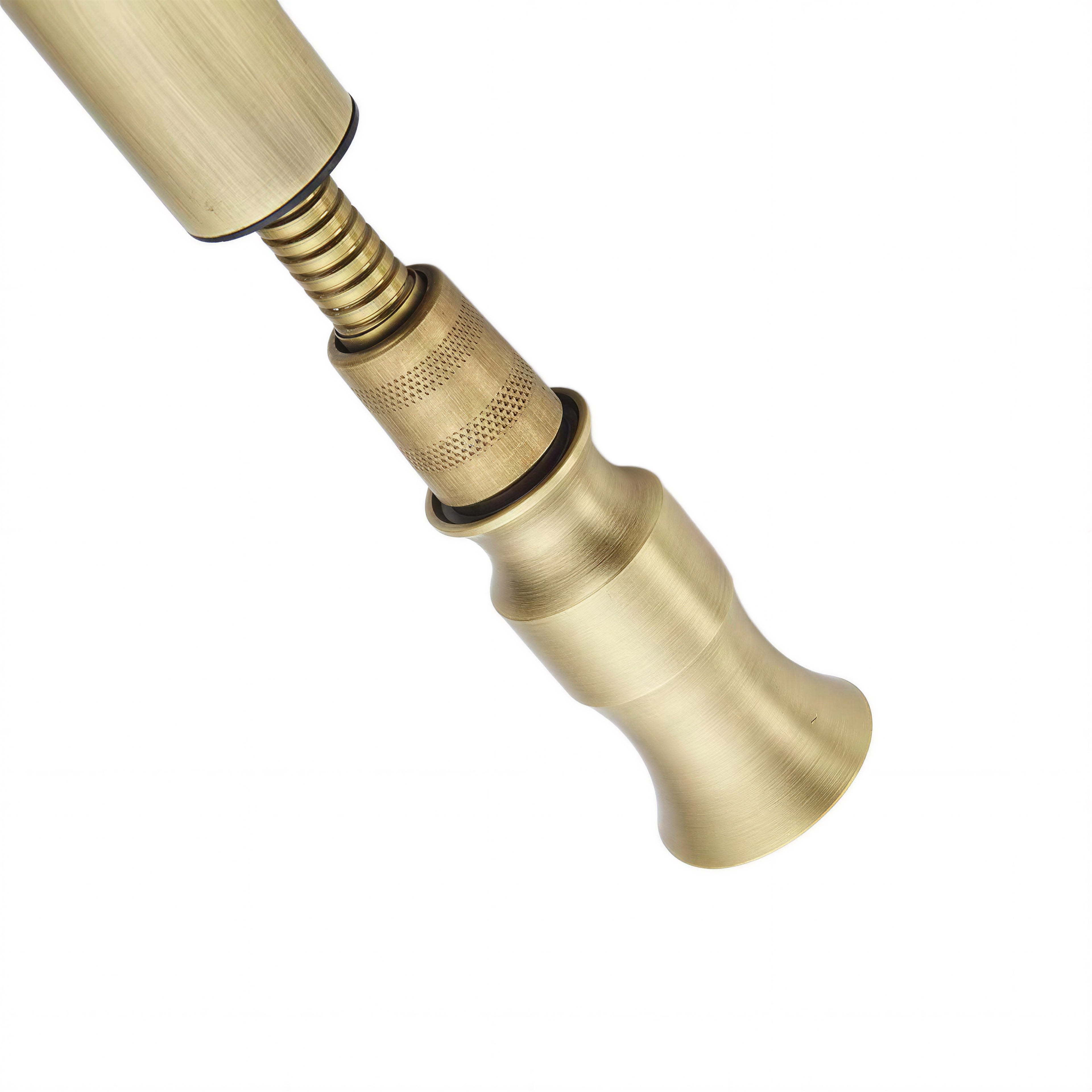 Robinet de cuisine douchette vintage en laiton ELENA